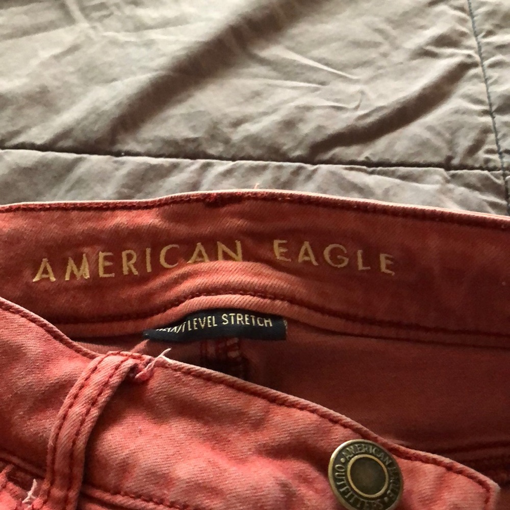 American Eagle high rise jeggings.